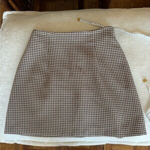 All that Jazz Black and White A-Line Skirt